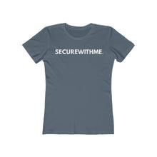 Load image into Gallery viewer, Secure with me statement tshirt