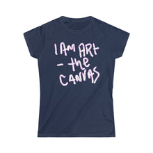 Load image into Gallery viewer, I am art -●Women's Softstyle Tee