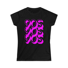 Load image into Gallery viewer, 90s 90s 90s ●Women's Softstyle Tee