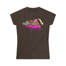 Load image into Gallery viewer, Toya bubble lttrs Women's Softstyle Tee