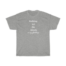Load image into Gallery viewer, SSBBW walking art the sts is my gallery•Unisex Heavy Cotton Tee