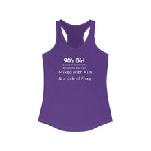 Load image into Gallery viewer, 90s girl Women's Ideal Racerback Tank