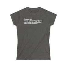 Load image into Gallery viewer, Queens NY Rep fitted ●Women's Softstyle Tee