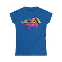 Load image into Gallery viewer, Toya bubble lttrs Women's Softstyle Tee