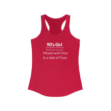 Load image into Gallery viewer, 90s girl Women's Ideal Racerback Tank