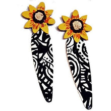 Load image into Gallery viewer, afro punk inspired earrings