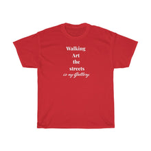 Load image into Gallery viewer, SSBBW walking art the sts is my gallery•Unisex Heavy Cotton Tee