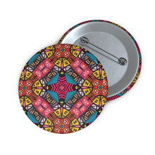 Load image into Gallery viewer, Boho print~Pin Buttons