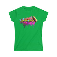 Load image into Gallery viewer, Toya bubble lttrs Women's Softstyle Tee