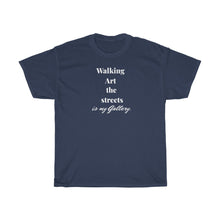 Load image into Gallery viewer, SSBBW walking art the sts is my gallery•Unisex Heavy Cotton Tee