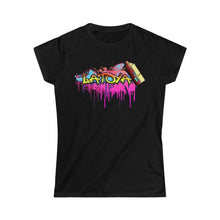 Load image into Gallery viewer, Toya bubble lttrs Women's Softstyle Tee
