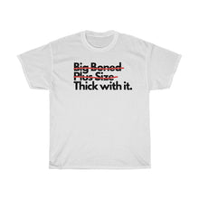 Load image into Gallery viewer, Plus size big bone thick●Unisex Heavy Cotton Tee
