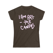 Load image into Gallery viewer, I am art -●Women's Softstyle Tee
