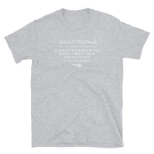 Load image into Gallery viewer, Loose fit songtress poetic•Short-Sleeve Unisex T-Shirt