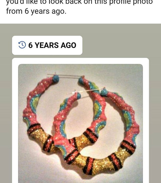 #Tbt "Bamboo earrings at least...