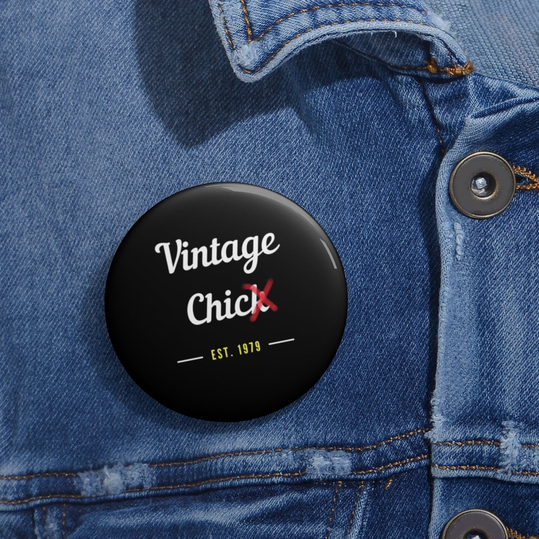 Vintage Chic~Pin Buttons