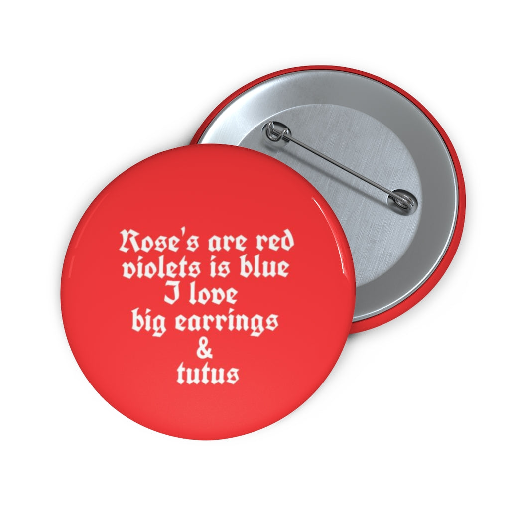 Poetic Pin Buttons