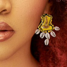Load image into Gallery viewer, Afropunk earrings, afropunk inspired jewelry,afropunk art,afropunk brookkyn

