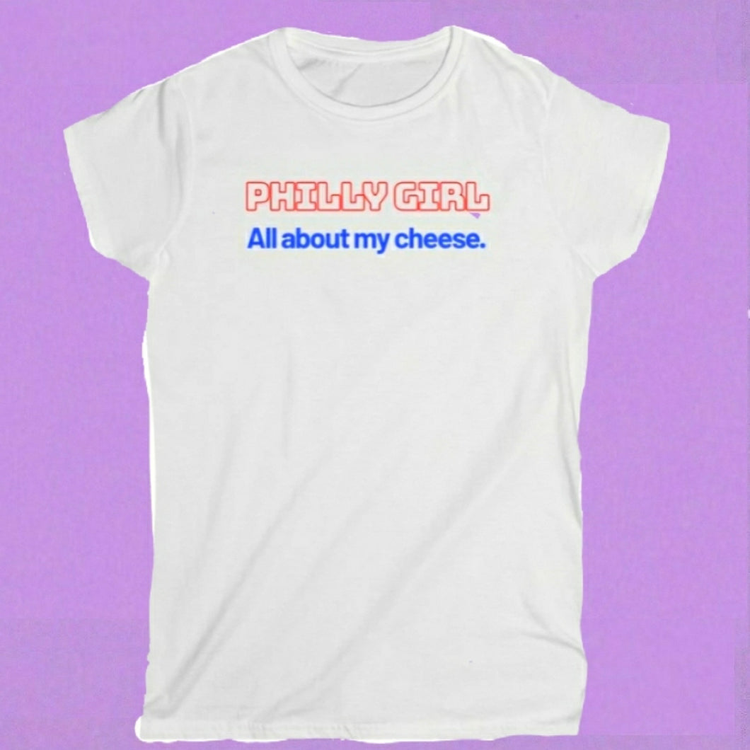 Philly girl•women's Softstyle Tee
