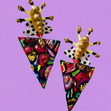Load image into Gallery viewer, Norma•90S nostalgia earrings COOGIE sweater Inspired earring
