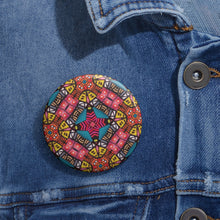 Load image into Gallery viewer, Boho print~Pin Buttons
