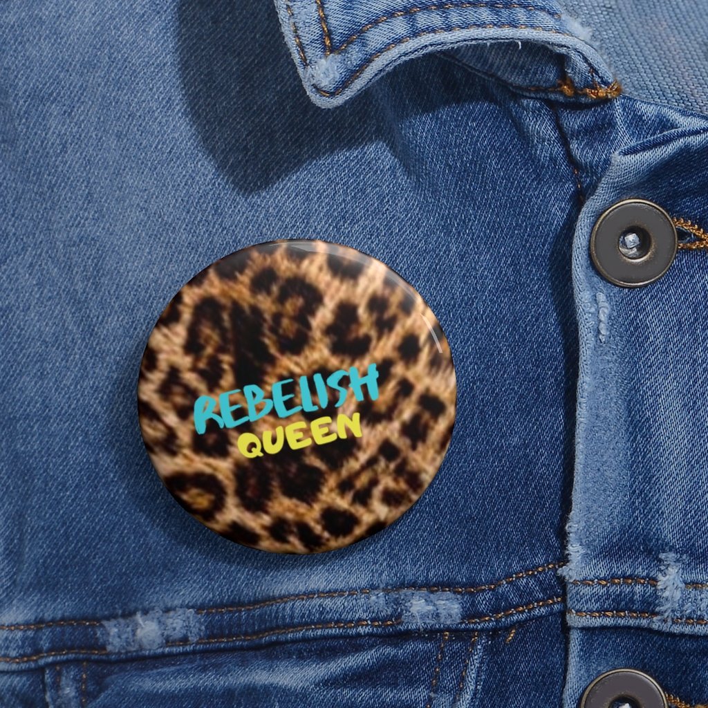 Leopard~Pin Buttons